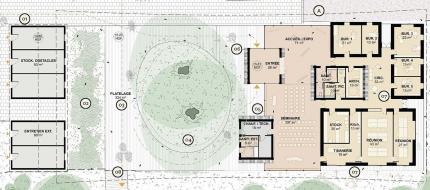 BUREAUX POUR l'ECOPARC SAINT-ARNOULT (14)